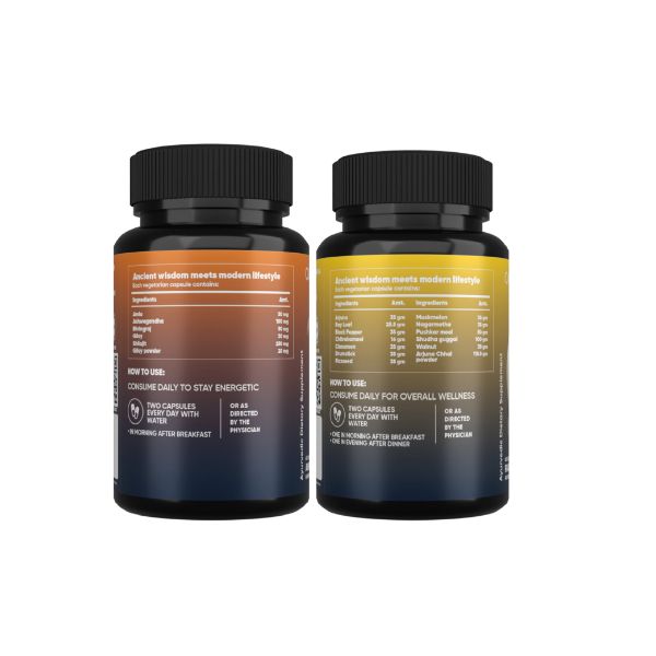 active lifestyle combo pack <br> (2 x 60 capsules)